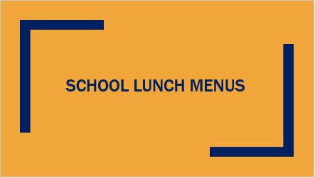 School Lunch Menus